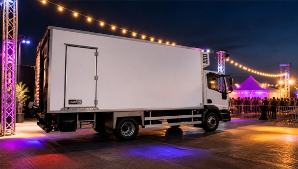 Koelwagen huren voor festival of bedrijfsevent